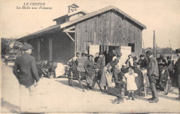 80-LE-CROTOY- LA HALLE AUX POISSONS - Le Crotoy