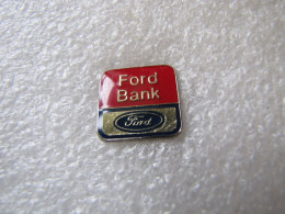 PIN'S    FORD  BANK - Ford