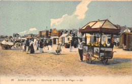 62-BERCK-PLAGE- MARCHAND DE COCO SUR LA PLAGE - Berck