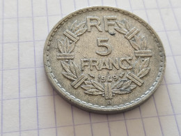 5 Francs République Française 1949 - Otros & Sin Clasificación