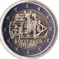 2 Euro Commémoratif Slovaquie 2022 - Slovakia