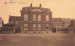 BELGIQUE - Waremme - Vue Sur L'école Moyenne - Vue Générale à L'extérieur - Carte Postale Ancienne - Borgworm