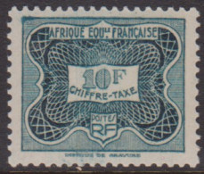 Afrique Equatoriale Taxe 20** - Other & Unclassified