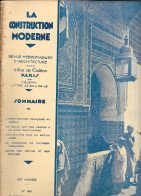 Revue Hebdomadaire D'Architecture - La Construction Moderne N° 49 Du 7 Septembre 1930 - Basteln