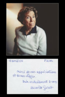 Benoîte Groult (1920-2016) - French Writer - Autograph Letter Signed + Photo - 2006 - Schriftsteller