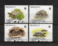 Monaco 1991 WWF Hermann Turtoise Y.T. 1805/1808  (0) - Used Stamps