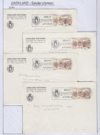 Greenland 1983 6 Cards "Sonderstempel" (GD155) - Arctische Fauna