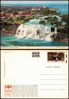 Postcard Niagara Falls (Ontario) Luftbild 1970 - Niagara Falls