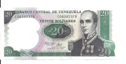 VENEZUELA 20 BOLIVARES 1987 UNC P 71 - Venezuela