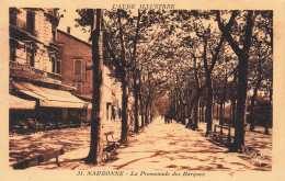 FRANCE - Narbonne  - Vue Sur La Promenade Des Barques - Carte Postale Ancienne - Narbonne