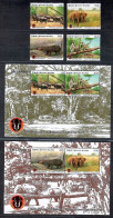 Sri Lanka 2007 Fauna Of Udawlawe National Park 4V + 2 S/S MNH - Sri Lanka (Ceylan) (1948-...)