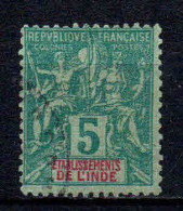 Inde - 1892 - Type Sage  - N° 4- Oblit - Used - Usados