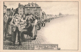 BELGIQUE - La Batte à Liège - Le Chansonnier - Des Gens - Plusieurs Personnes - Carte Postale Ancienne - Lüttich
