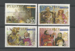 Bulgaria 2001 History Y.T. 3920/3923 ** - Unused Stamps