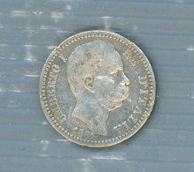 °°° Moneta N. 746 - Italia Regno Umberto 1° 2 Lire 1881 Silver °°° - 1878-1900 : Umberto I