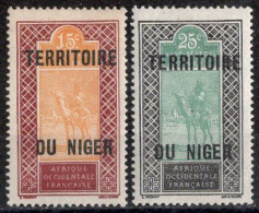 NIGER Timbres-poste N°6* & 8* Neufs Charnières TB Cote : 1€50 - Neufs