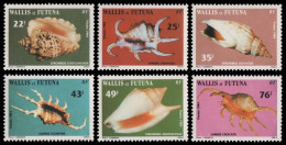 Wallis & Futuna 1984 - Mi-Nr. 460-465 ** - MNH - Meeresschnecken - Altri - Oceania