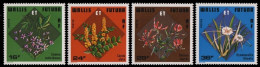 Wallis & Futuna 1978 - Mi-Nr. 311-314 ** - MNH - Blumen / Flowers - Andere-Oceanië