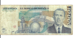 MEXIQUE 10000 PESOS 1985 VF P 89 C - Mexique