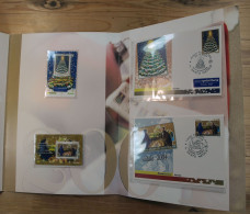 Italy:2004 Christmas Stamps, Postcards And Cards Collection, MNH - Paquetes De Presentación