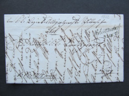 BRIEF Schüttenhofen Sušice - Praha 1852 ? Ex Offo Böhmen Czech / P3496 - ...-1850 Préphilatélie