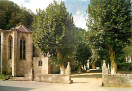 82 - Caylus - Le Sanctuaire De N.-D. De Livron - L'esplanade  Le Cloître Et La Chapelle - Flamme Postale De Villefranche - Caylus