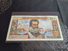 France,billet 50-F- A-5/11/ 1959-A ''Henri IV' ETAT SUP ,avec Tout Son Craquant D'origine Très Très Rare - Autres - Europe