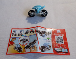 Kinder - Motos / Quadcopters - Moto Bleue - EN020 - Avec BPZ - Montables