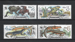 Ceskoslovensko 1989 WWF Reptiles Y.T. 2808/2811 (0) - Oblitérés