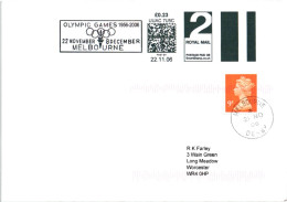 Great Britain, Olympic Games Melbourne 1956-2006, Royal Mail SmartStamp - Ete 1956: Melbourne