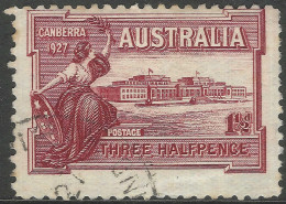 Australia. 1927 Opening Of Parliament House, Canberra. 1½d Used. SG 105. M3013 - Gebruikt