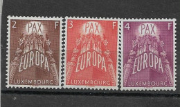 LUXEMBOURG 1957 EUROPA MH SET - Machins