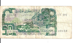 ALGERIE 50 FRANCS 1977 VF P 130 - Algerije