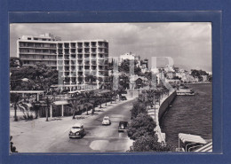 ESPAGNE - MALLORCA - PALMA (Islas Baleares) N.º 2082 A - Hotel Fenix - Paseo Marítimo - Vintage Cars - Hotels & Gaststätten