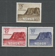 NORUEGA YVERT NUM. 151/153 SERIE COMPLETA NUEVA SIN GOMA - Ongebruikt