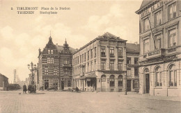 BELGIQUE - Tirlemont - Vue De La Place De La Station - Thienen - Statieplaats - Carte Postale Ancienne - Leuven