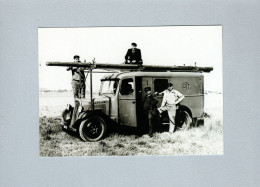 Camion Des PTT Citroen 23 Pour Le Transport D'équipe - En Service En 1940 - Camión & Camioneta