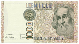 1000 LIRE MARCO POLO LETTERA D 28/10/1985 FDS - Autres & Non Classés