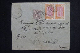 TUNISIE - Taxe De Gabes Sur Enveloppe De Abidjan En 1926  - L 150191 - Brieven En Documenten