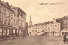 BELGIQUE - Tirlemont - Vue Sur Le Marché Aux Poulets - Thienen - Kiekenmarkt - Vue Générale - Carte Postale Ancienne - Leuven