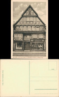 Ansichtskarte Uelzen Bahnhofstraße Geschäft Ernst Voigtländer 1918 - Uelzen