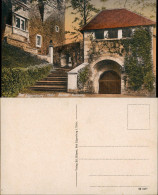 Ansichtskarte Elgersburg Schloss Elgersburg Aufgang Teilansicht 1910 - Elgersburg