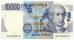 10000 LIRE B. D'ITALIA ALESSANDRO VOLTA SERIE SOSTITUTIVA XD 12/11/1993 SPL - Sonstige & Ohne Zuordnung