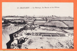 17722 / Rare GRAULHET 81-Tarn Foule Inauguration ? Nouveau Barrage Bassin Filtres écrite 27 Mars 1932 Edit ? N° 17 - Graulhet