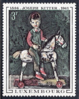 Luxembourg 1969 Single Stamp For The 75th Anniversary Of The Birth Of Joseph Kutter, 1894-1941 In Unmounted Mint - Nuovi