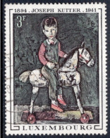 Luxembourg 1969 Single Stamp For The 75th Anniversary Of The Birth Of Joseph Kutter, 1894-1941 In Fine Used - Gebruikt