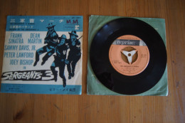 BILLY MAY THE SERGEANTS 3 RARE SP JAPONAIS DU FILM VALEUR+ 1961 SINATRA DEAN MARTIN SAMMY DAVIS JR - Musica Di Film