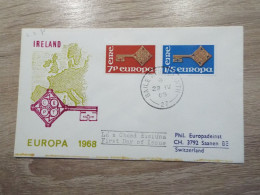 Irlande - FDC - Europa - 1968 - FDC