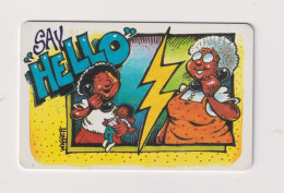 SOUTH AFRICA  -  Say Hello Chip Phonecard - Zuid-Afrika