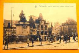 PHILIPPEVILLE  -  Statue De Louise-Marie, Première  Reine Des Belges - Philippeville